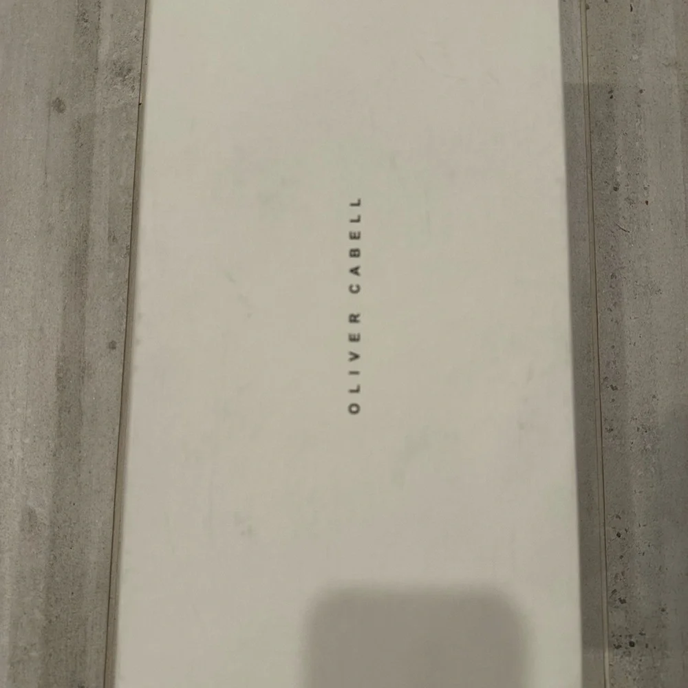 Oliver Cabell Lo White Leather Sneakers - Picture 8 of 9